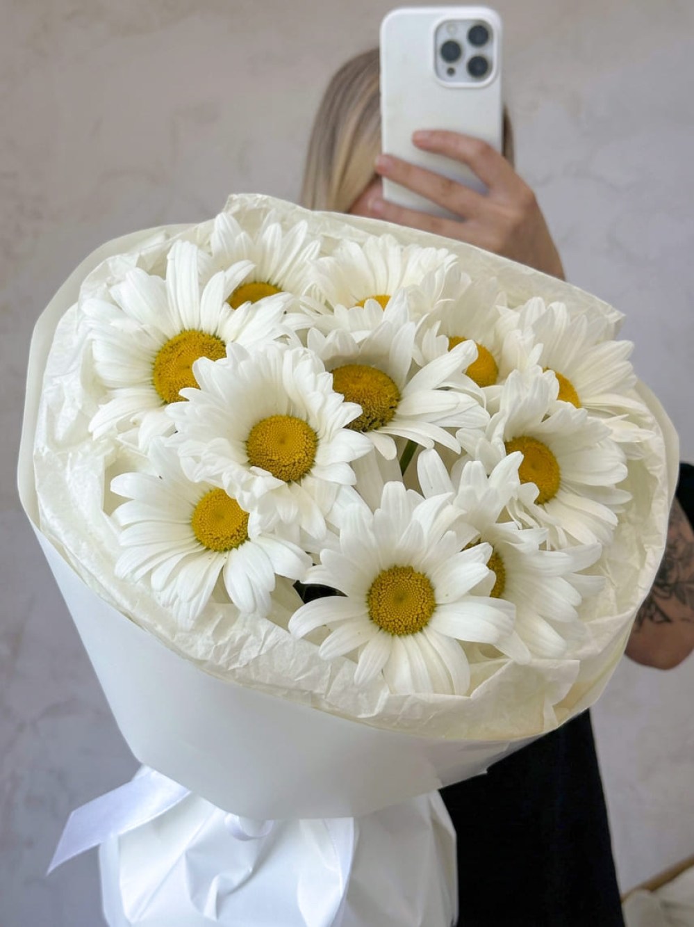 Bouquet of 15 garden daisies