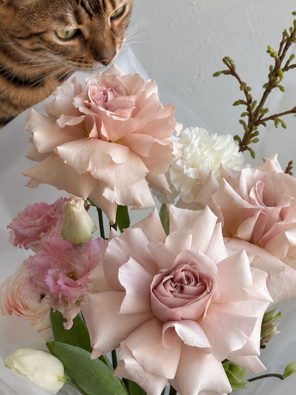 MURCI Collection Designer Bouquet in Powder Tones